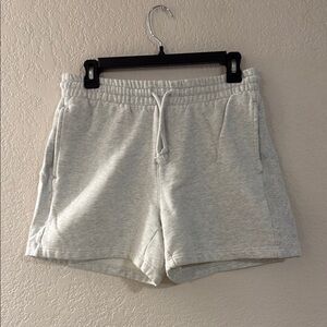 Aritzia grey sweat shorts